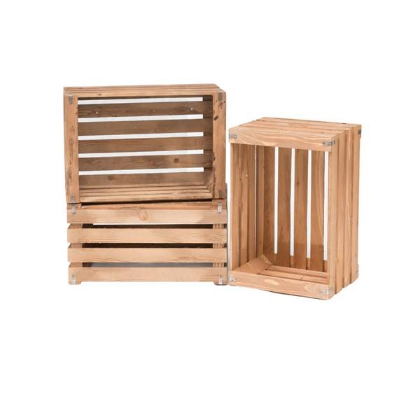 Wooden Crate - Natural