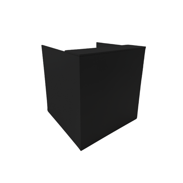 Bar - Cube, 1m, black