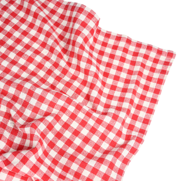 Karo Tablecloth - Red/White Check