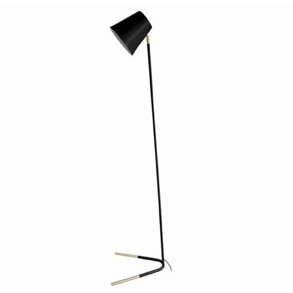 Floor Lamp - Slim, black
